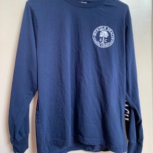Women’s long sleeve dark blue shirt